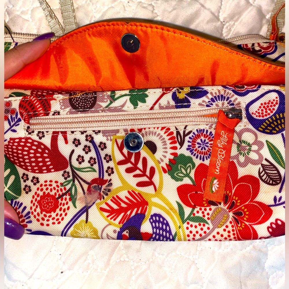 Lily Bloom crossbody floral purse. - Picture 6 of 6
